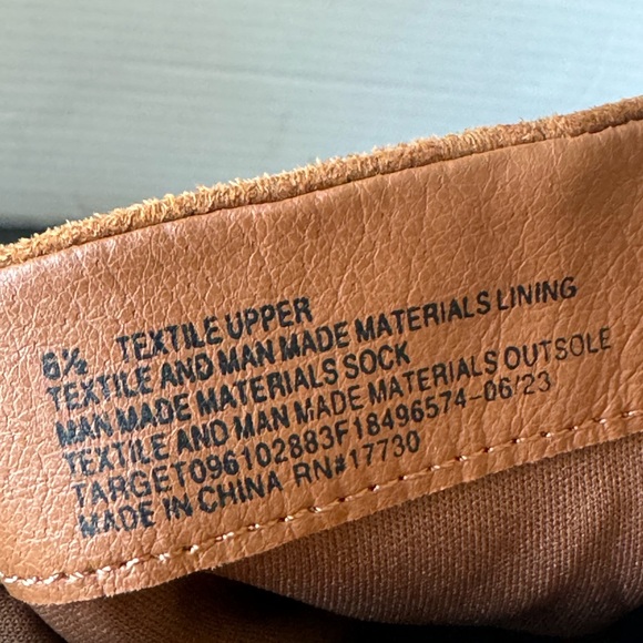 Universal Thread mid calf women’s boot size 6.5 color cognac pointed toe , NWT - Picture 5 of 5